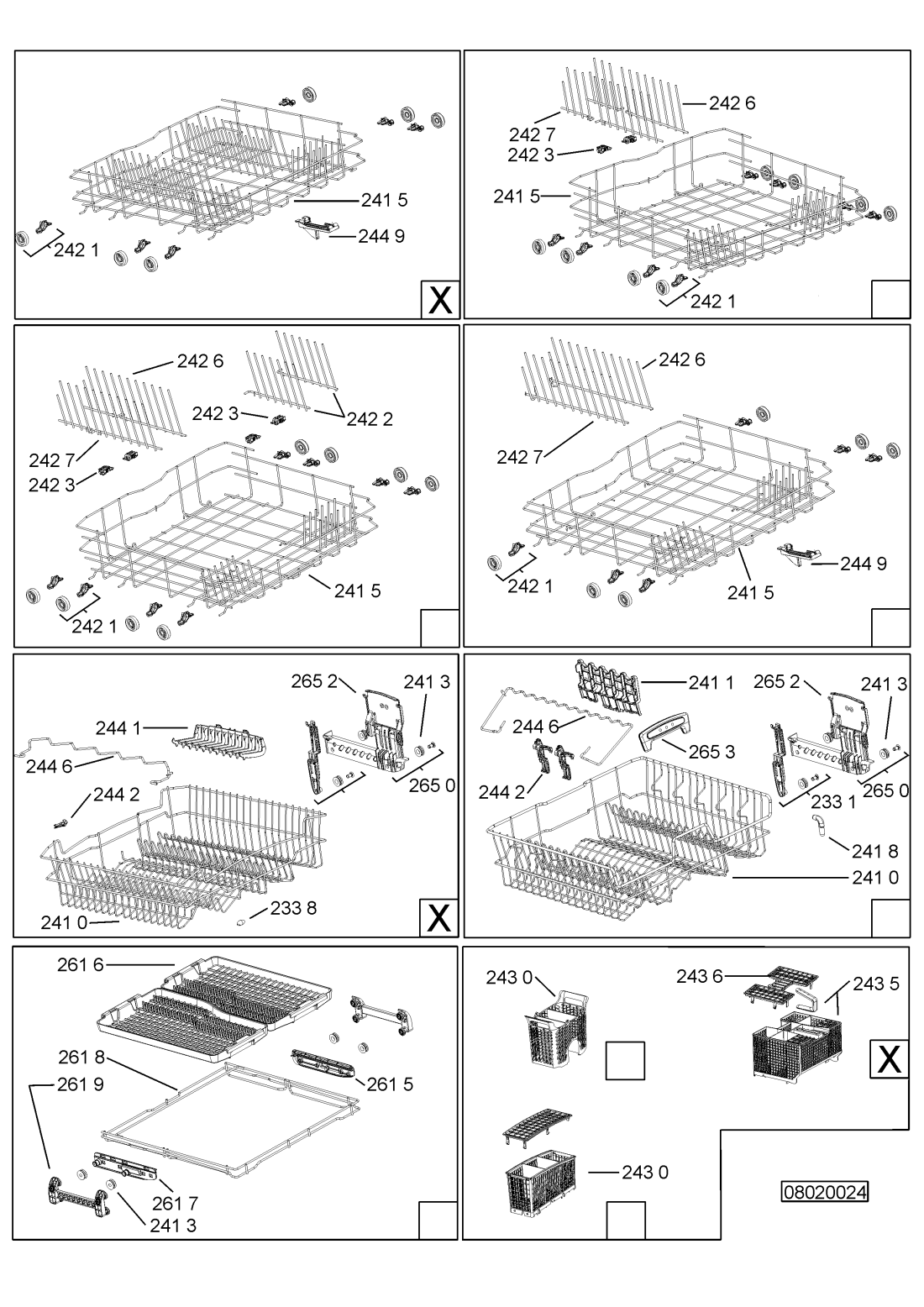 mrizka kose Servis Whirlpool